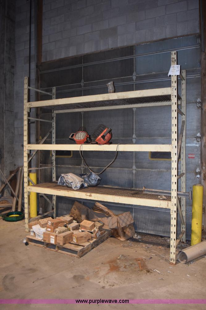 image for item K3437 Assorted pallet racking