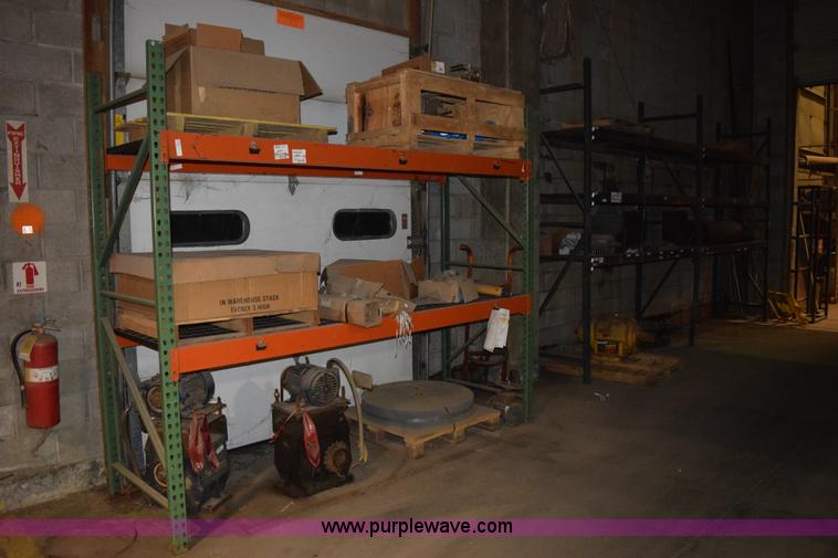 image for item K3438 Assorted pallet racking