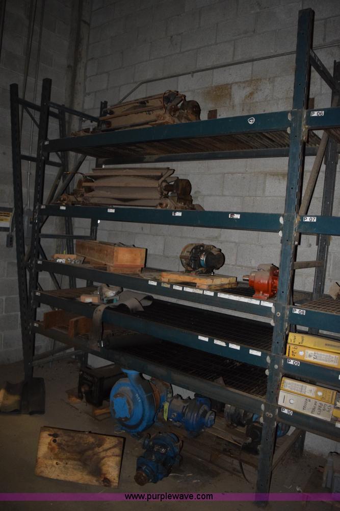 image for item K3438 Assorted pallet racking