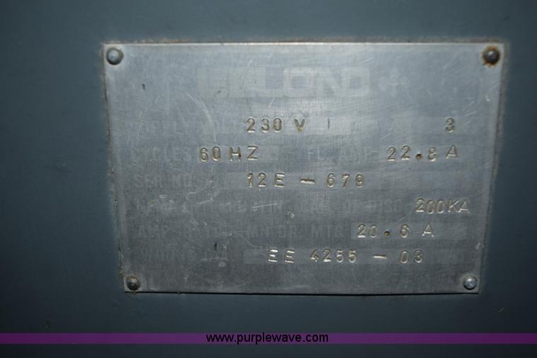 image for item K3439 Leblond Regal lathe