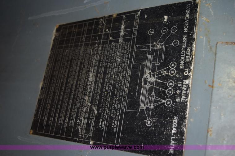 image for item K3439 Leblond Regal lathe