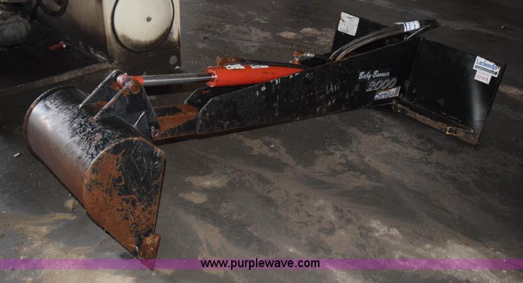 image for item K3443 Baby Boomer 2000 backhoe skid steer attachment