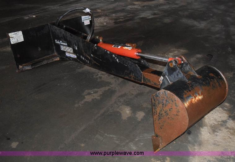 image for item K3443 Baby Boomer 2000 backhoe skid steer attachment