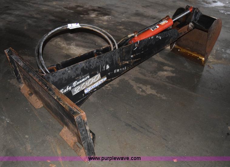 image for item K3443 Baby Boomer 2000 backhoe skid steer attachment