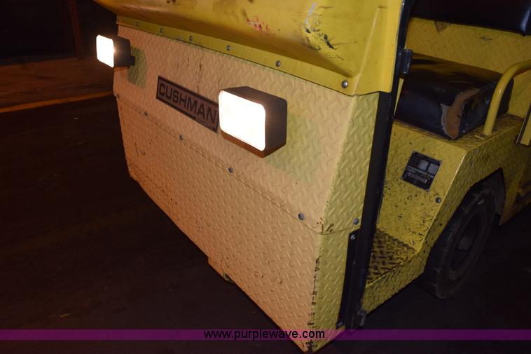 image for item K3461 Cushman Titan 354 utility cart