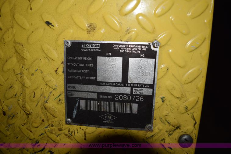 image for item K3461 Cushman Titan 354 utility cart