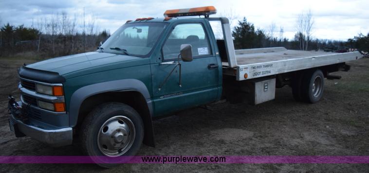 image for item K3485 1998 Chevrolet 3500 rollback truck