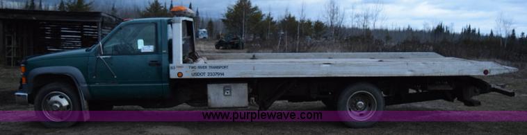 image for item K3485 1998 Chevrolet 3500 rollback truck