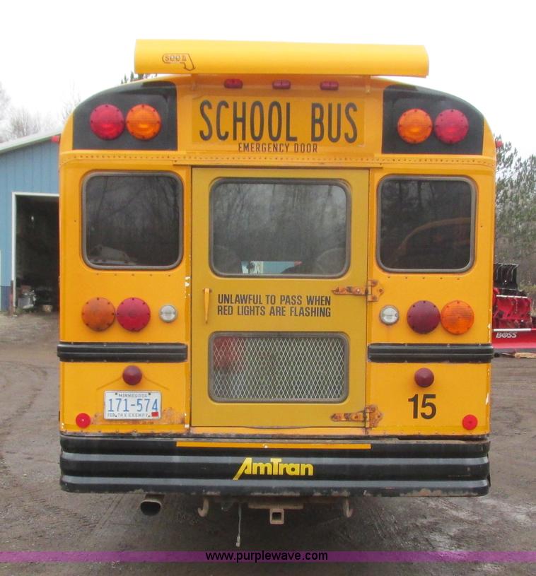 image for item L3873 1996 International SS107MD school bus