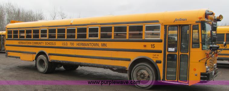 image for item L3873 1996 International SS107MD school bus