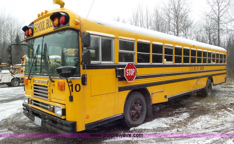 image for item L3874 1998 Blue Bird  TC2000 school bus