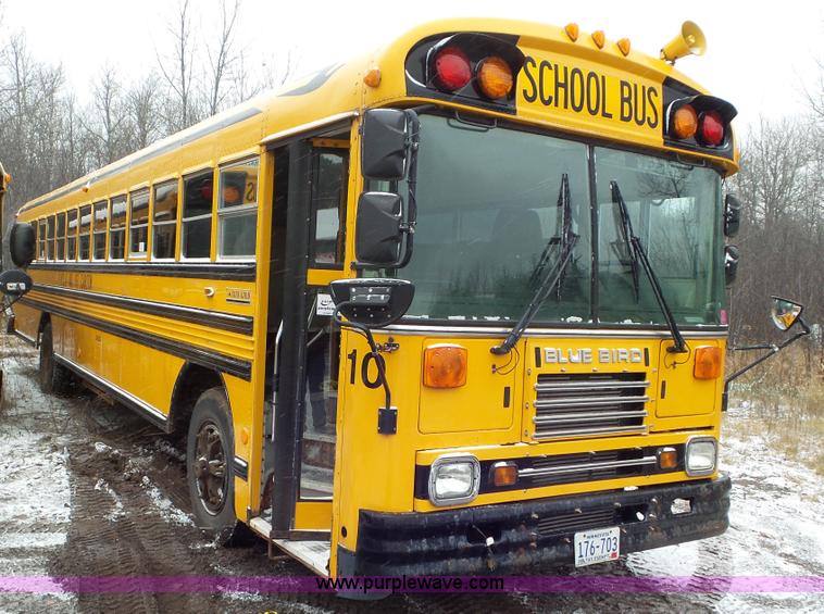 image for item L3874 1998 Blue Bird  TC2000 school bus