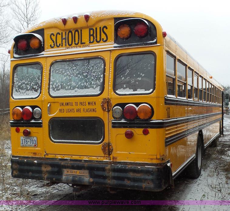 image for item L3874 1998 Blue Bird  TC2000 school bus
