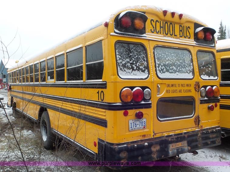 image for item L3874 1998 Blue Bird  TC2000 school bus