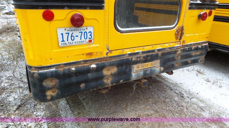 image for item L3874 1998 Blue Bird  TC2000 school bus