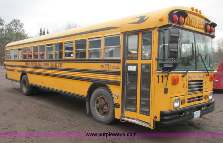image for item L3875 2001 Blue Bird TC2000 school bus