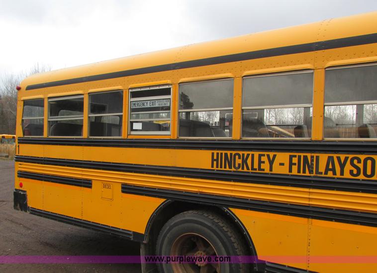 image for item L3875 2001 Blue Bird TC2000 school bus