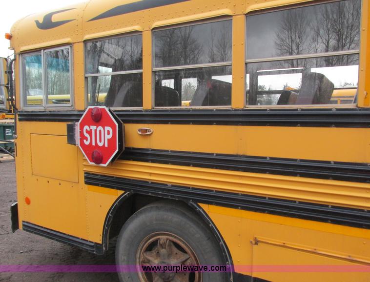 image for item L3875 2001 Blue Bird TC2000 school bus