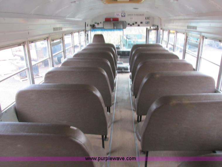 image for item L3875 2001 Blue Bird TC2000 school bus