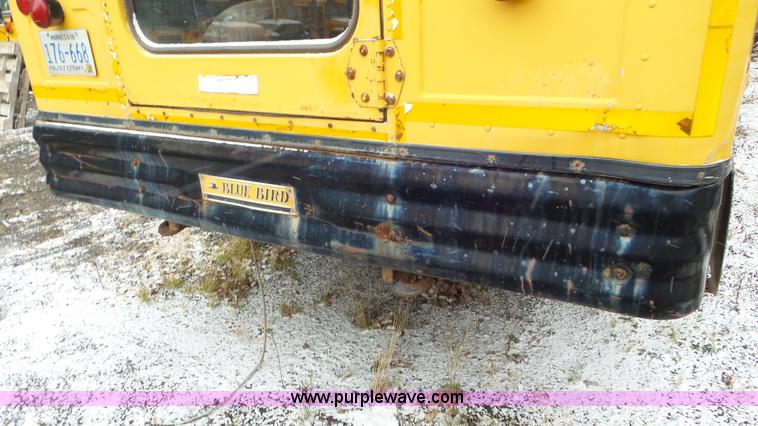 image for item L3877 1999 Blue Bird  TC2000 school bus