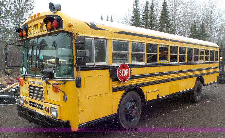 image for item L3878 2001 Blue Bird TC2000 school bus