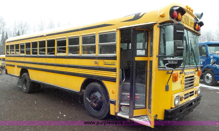 image for item L3878 2001 Blue Bird TC2000 school bus