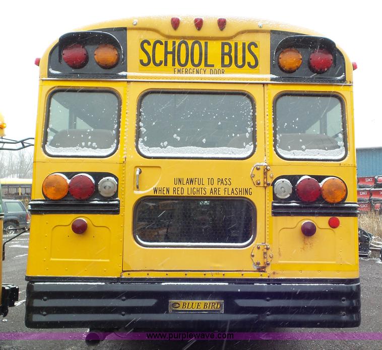 image for item L3878 2001 Blue Bird TC2000 school bus