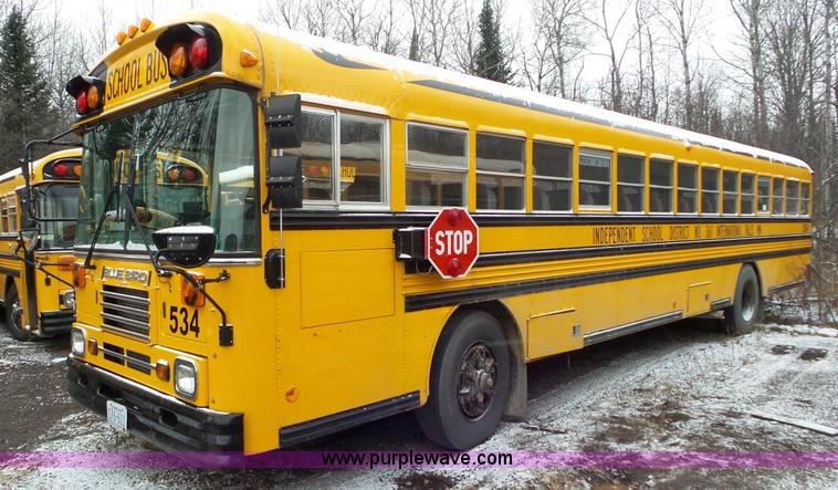 image for item L3879 1999 Blue Bird TC2000 school bus
