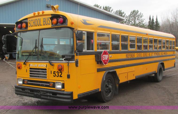 image for item L3881 1997 Blue Bird TC2000 school bus