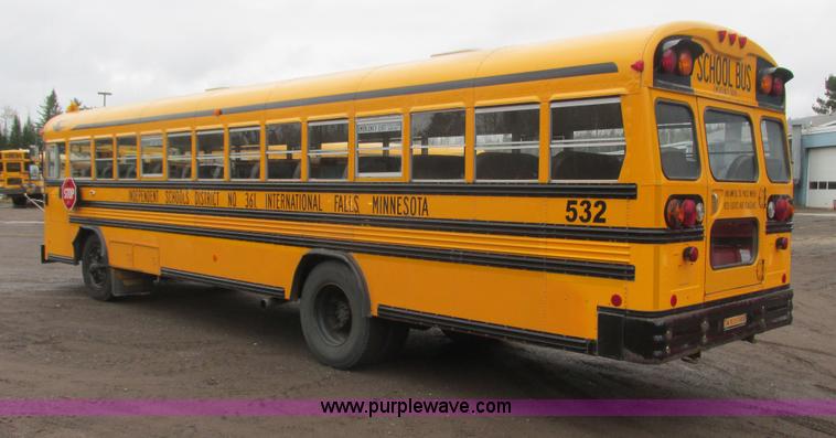 image for item L3881 1997 Blue Bird TC2000 school bus