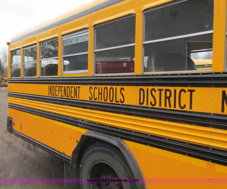 image for item L3881 1997 Blue Bird TC2000 school bus