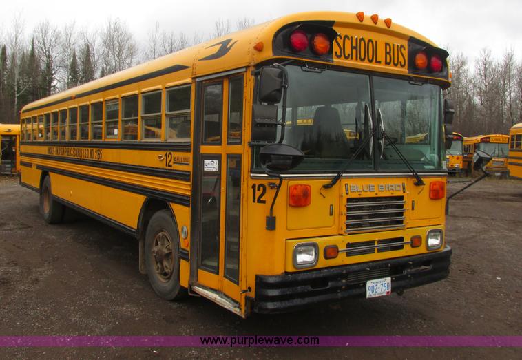image for item L3883 2001 Blue Bird TC2000 school bus