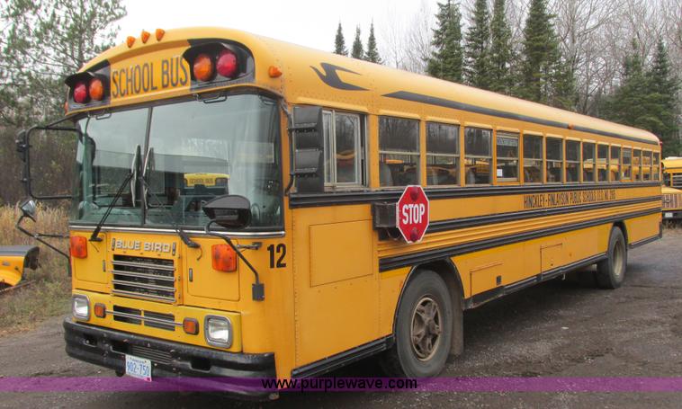image for item L3883 2001 Blue Bird TC2000 school bus