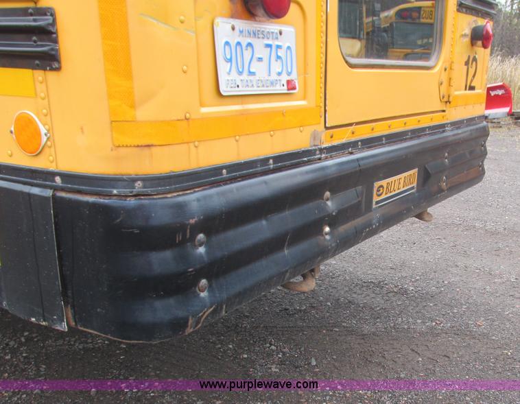 image for item L3883 2001 Blue Bird TC2000 school bus
