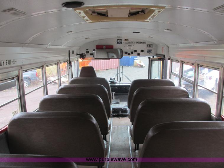 image for item L3883 2001 Blue Bird TC2000 school bus