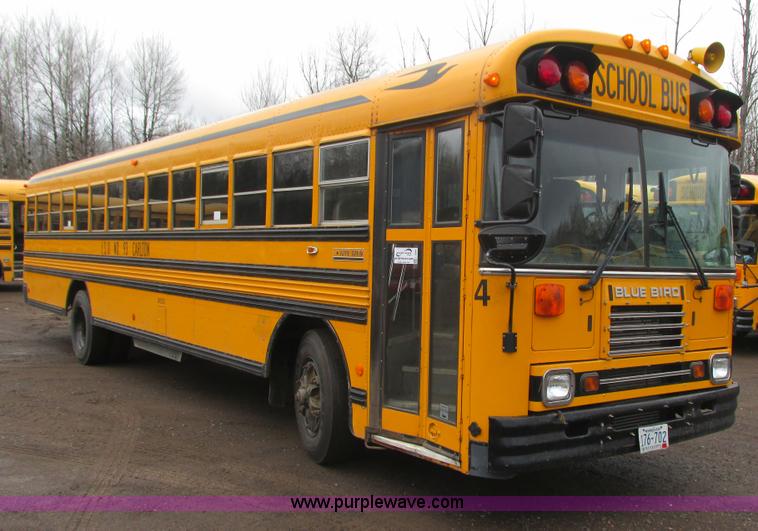 image for item L3884 1998 Blue Bird TC2000 school bus
