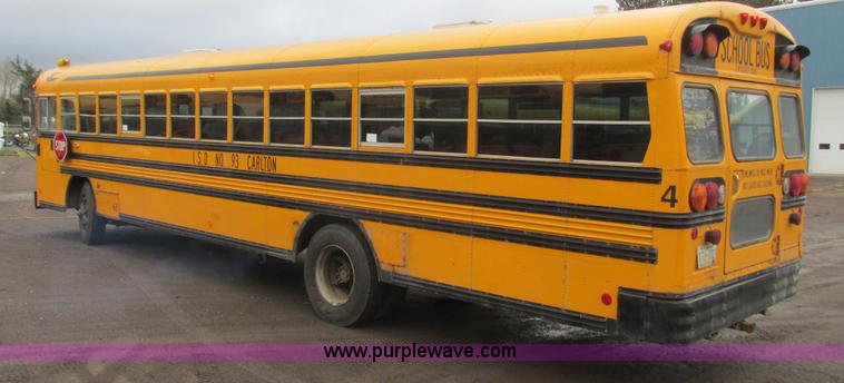 image for item L3884 1998 Blue Bird TC2000 school bus