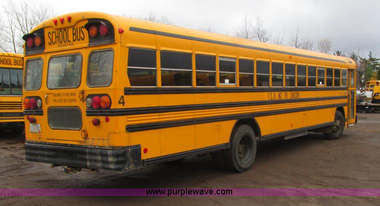 image for item L3884 1998 Blue Bird TC2000 school bus