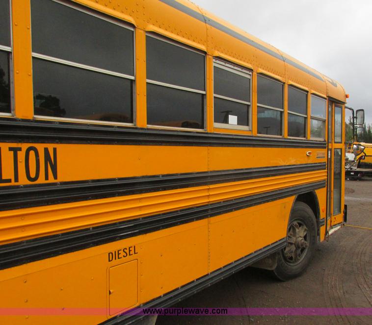 image for item L3884 1998 Blue Bird TC2000 school bus