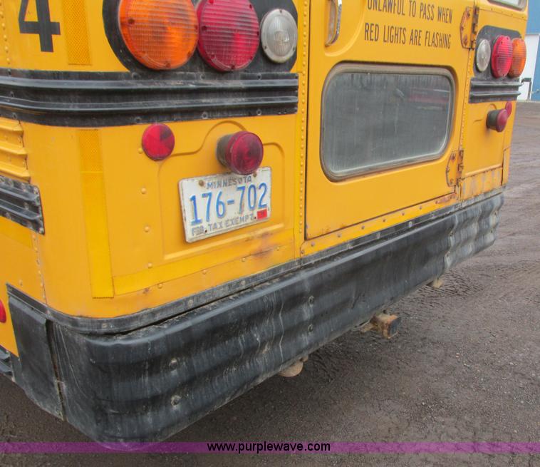 image for item L3884 1998 Blue Bird TC2000 school bus