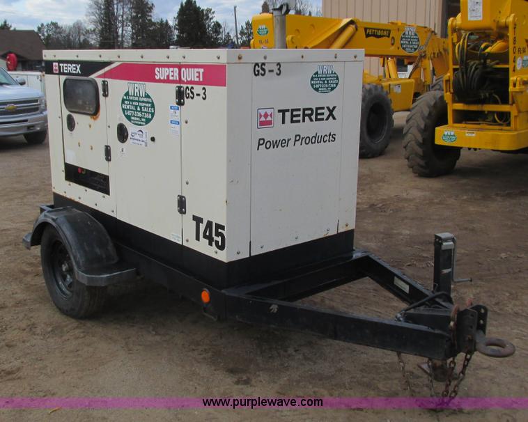 image for item L3899 2007 Terex T45I generator