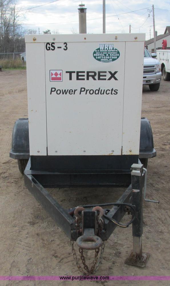 image for item L3899 2007 Terex T45I generator