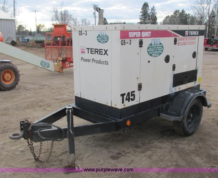 image for item L3899 2007 Terex T45I generator