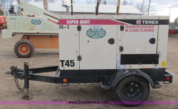image for item L3899 2007 Terex T45I generator