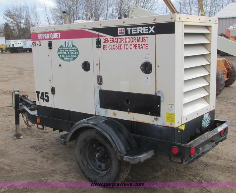 image for item L3899 2007 Terex T45I generator