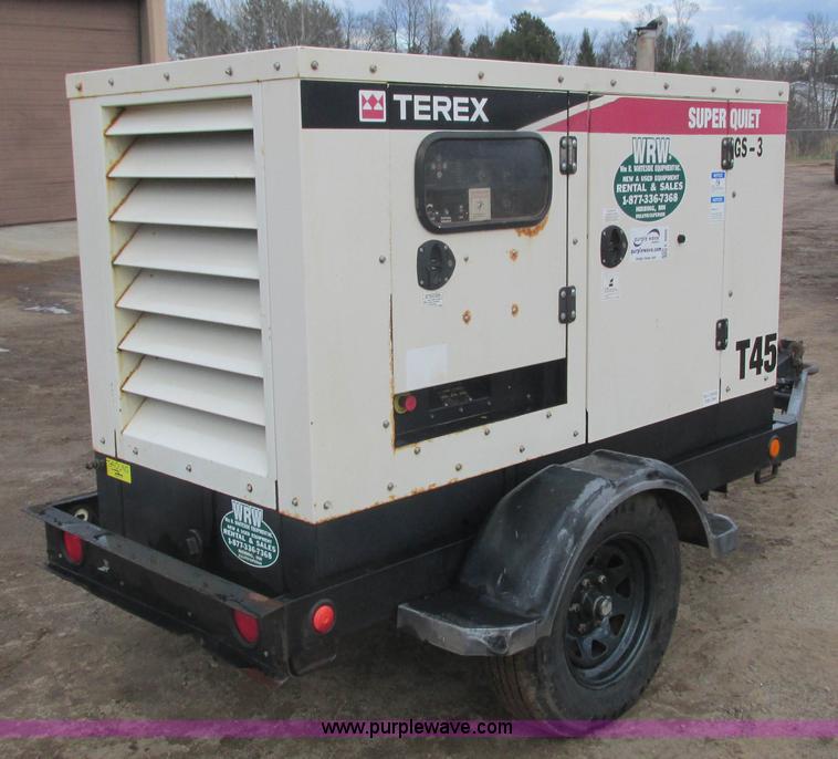 image for item L3899 2007 Terex T45I generator