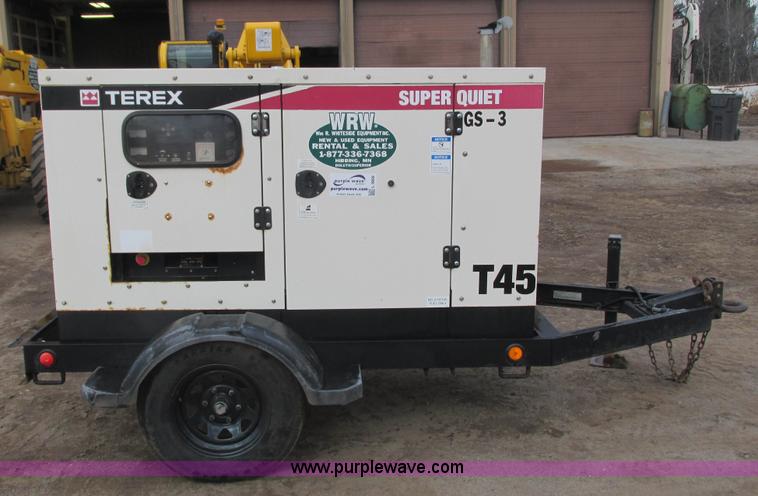 image for item L3899 2007 Terex T45I generator