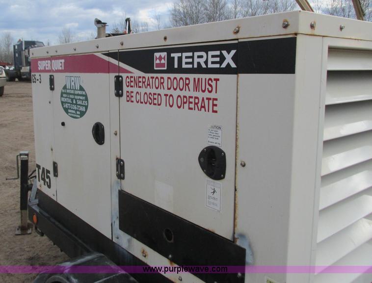 image for item L3899 2007 Terex T45I generator