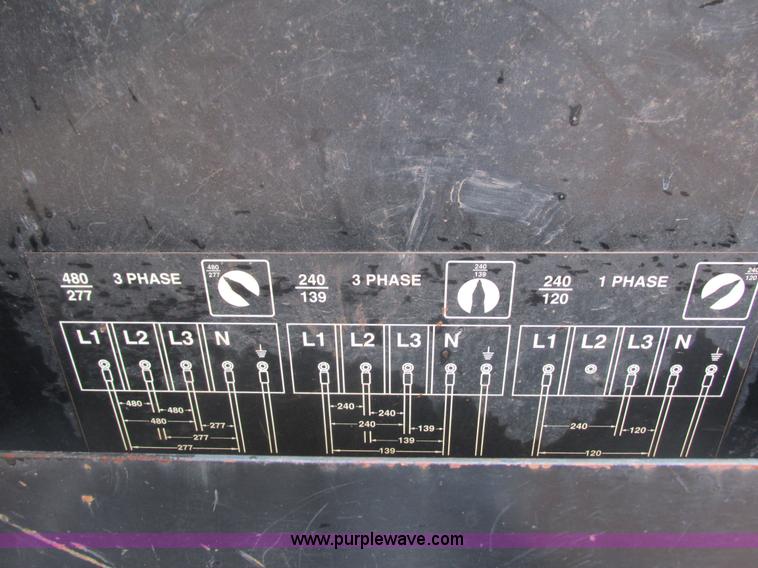 image for item L3899 2007 Terex T45I generator