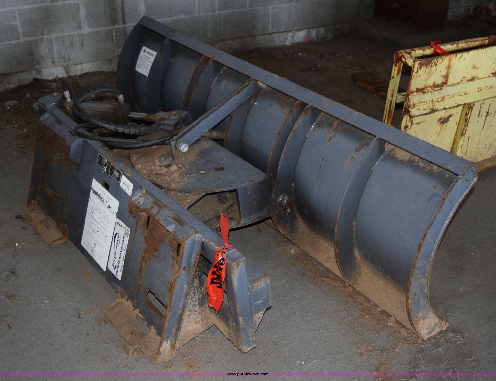 Thomas B304/U203B skid steer blade in Cook, MN Item K3260 sold